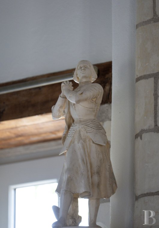 En Indre-et-Loire, entre Bourgueil et Langeais, une maison de village des 16e et 18e siècles - photo  n°6